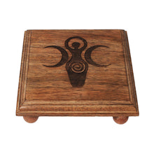 Load image into Gallery viewer, "Top-down view of a small altar table on a white background," - Down to Earth.