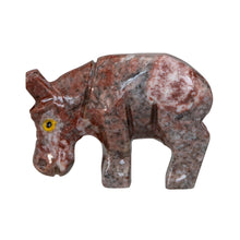 Load image into Gallery viewer, Stone hippo side angle on a white background - Down to Earth
