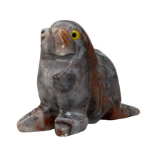 Load image into Gallery viewer, Walrus stone animal on a white background - Down to Earth