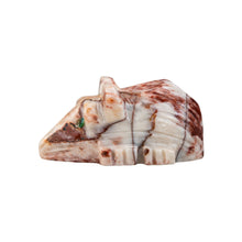 Load image into Gallery viewer, "Left side of a miniature stone sculpture in the shape of a mouse," - Down to Earth.