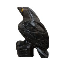 Load image into Gallery viewer, Raven stone animal on a white background - Down to Earth