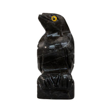 Load image into Gallery viewer, Raven stone animal on a white background - Down to Earth