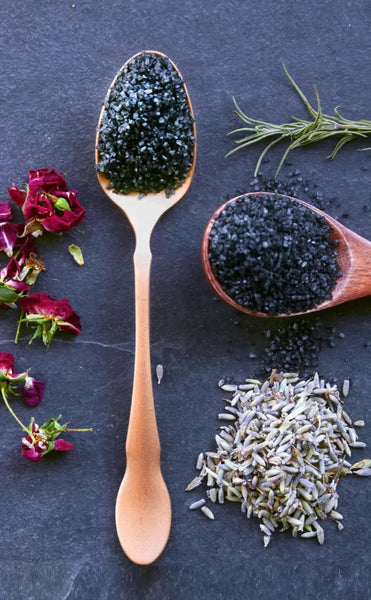 Spoonfuls of ritual black salt - Down To Earth