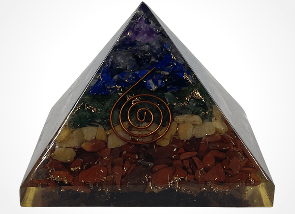 Chakra orgone pyramid