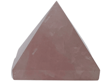 Load image into Gallery viewer, 3&quot; Rose Quartz Pyramid - Down To Earth Co.
