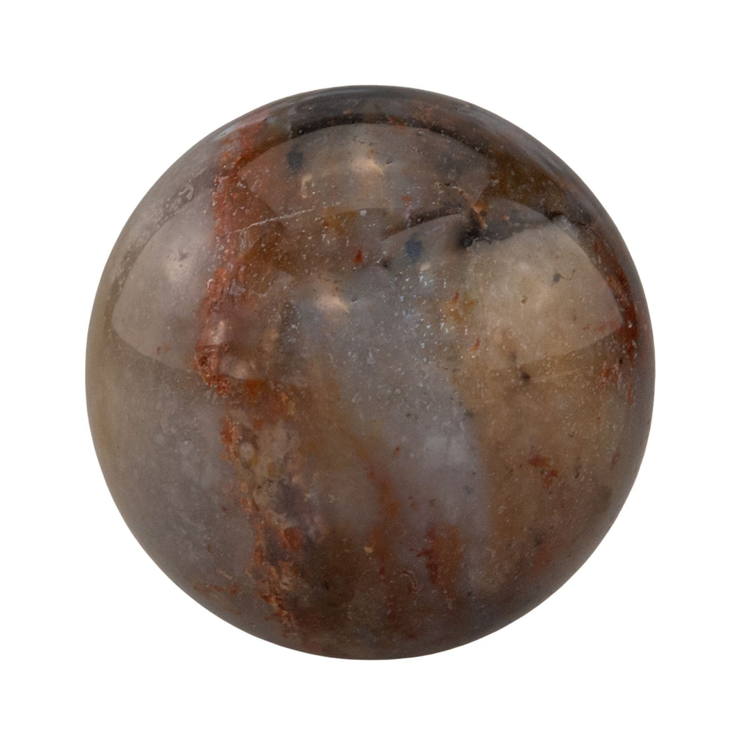 Indian Agate Crystal Sphere - Down to Earth