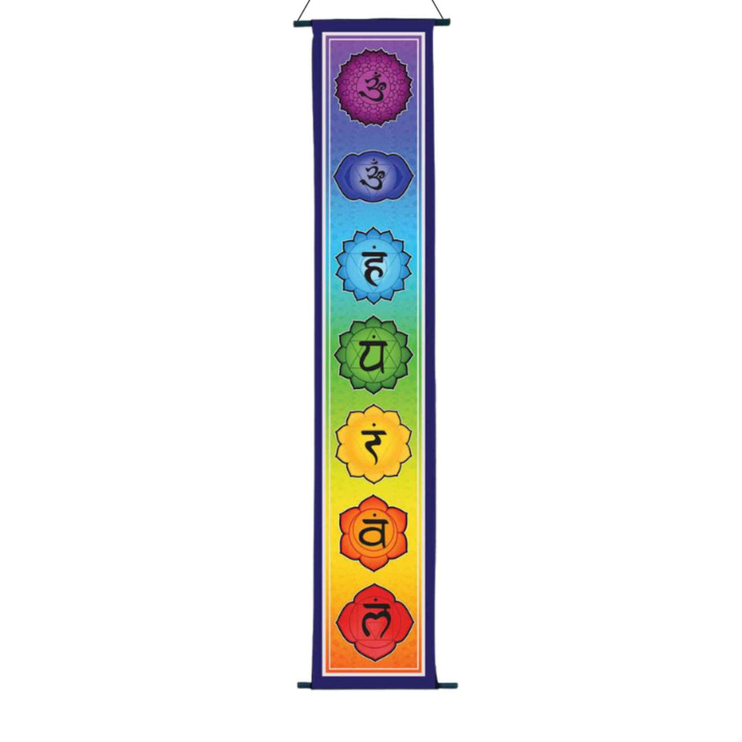7 Chakra Rainbow Banner - Down To Earth