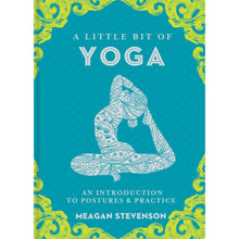 Load image into Gallery viewer, A Little Bit of Yoga front side of the book on a white background - Down To Earth
