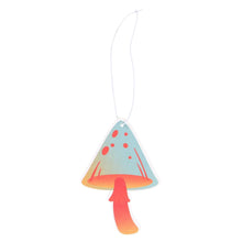 Load image into Gallery viewer, Floral Funky Fungi Air Freshener on a white background - Down to Earth 
