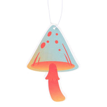 Load image into Gallery viewer, Floral Funky Fungi Air Freshener on a white background close-up - Down to Earth 
