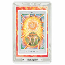 Load image into Gallery viewer, Aleister Crowley Thoth Tarot Deck The Emperor Card - Down To Earth
