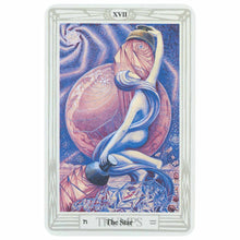 Load image into Gallery viewer, Aleister Crowley Thoth Tarot Deck The Star Card - Down To Earth
