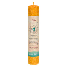 Load image into Gallery viewer, Aloha Bay Sacral Chakra Pillar Candle: Love - Down To Earth
