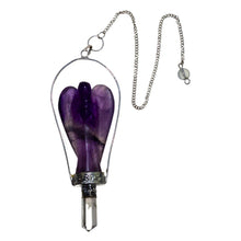 Load image into Gallery viewer, Amethyst Angel Point Pendulum - Down To Earth
