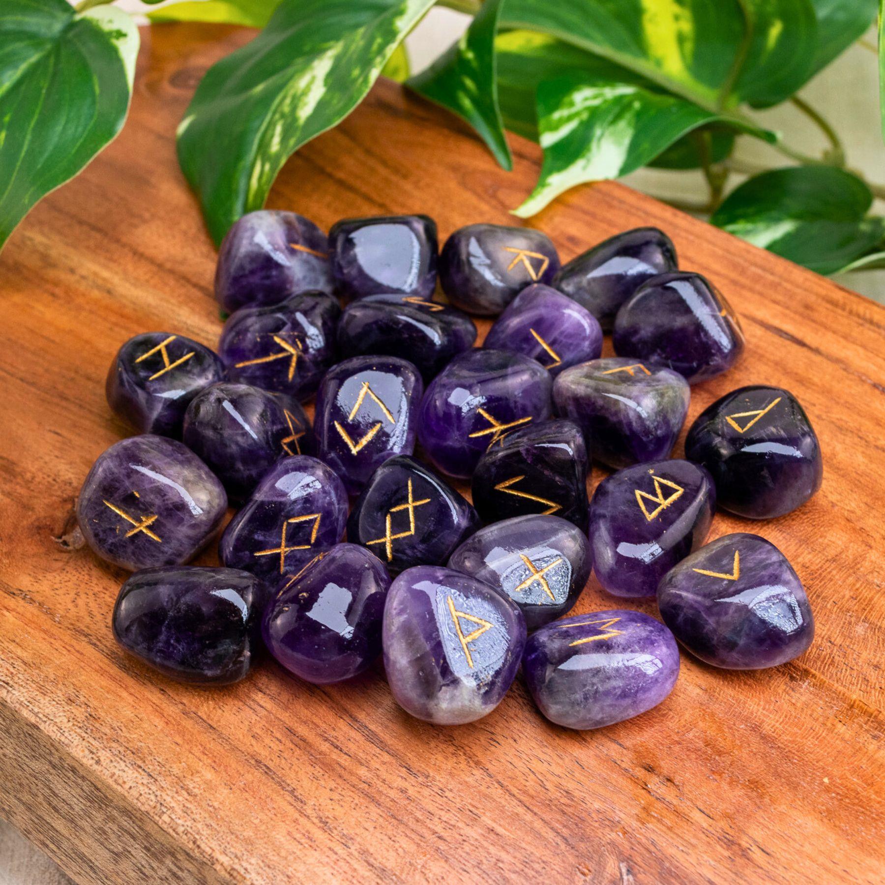 Eartyh Rune Crystal Rune Set – Down To Earth