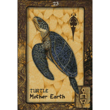Load image into Gallery viewer, Animal Dreaming Oracle Deck Turtle Card - Down to Earth
