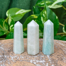 Load image into Gallery viewer, Aquamarine Obelisk Group Picture Styled Background - Down To Earth
