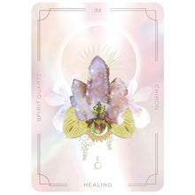 Load image into Gallery viewer, Astral Realms Crystal Oracle Deck Healing Card - Down To Earth
