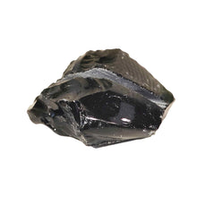 Load image into Gallery viewer, Black Obsidian Chunk Card Holder - Down To Earth
