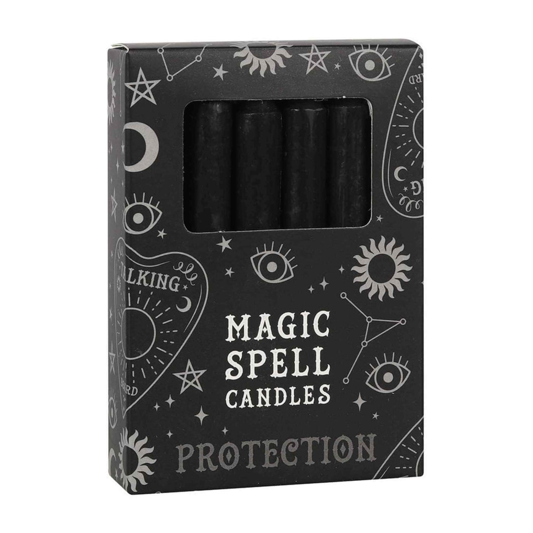  Black Protection Chime Candles - Down To Earth