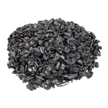 Load image into Gallery viewer, Black Tourmaline Chips angled on a white background - Down To Earth
