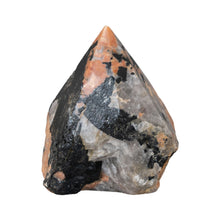Load image into Gallery viewer, Black Tourmaline With Feldspar 13oz studio photo - Down to Earth
