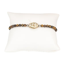 Load image into Gallery viewer, Buddha Stone Bracelet on Pillow with White Background - Down To Earth
