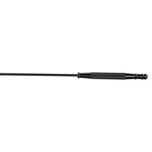 Load image into Gallery viewer, Stainless Steel Candle Snuffer black on a white background stick angle - Down to Earth
