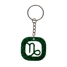 Load image into Gallery viewer, Capricorn Zodiac Resin Keychain - Down To Earth
