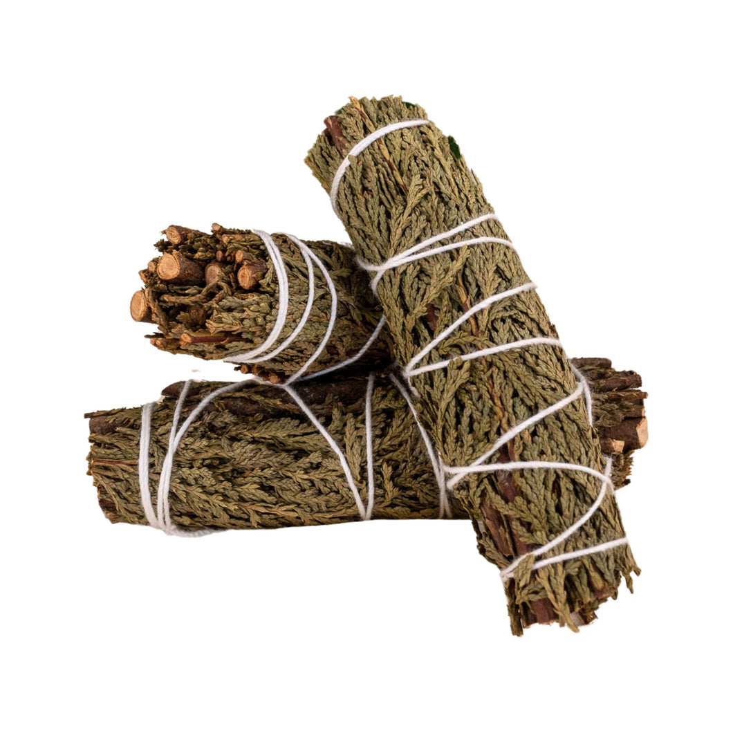 Cedar Smudge Stick - Down To Earth online home cleansing bundles