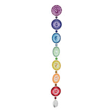 Load image into Gallery viewer, Chakras Suncatcher on a white background - Down to Earth
