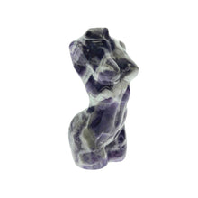 Load image into Gallery viewer, Chevron Amethyst Goddess Crystal Torso - Down To Earth
