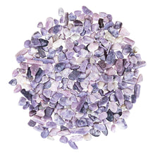 Load image into Gallery viewer, Lepidolite Crystal Chips on a white background studio photo - Down to Earth

