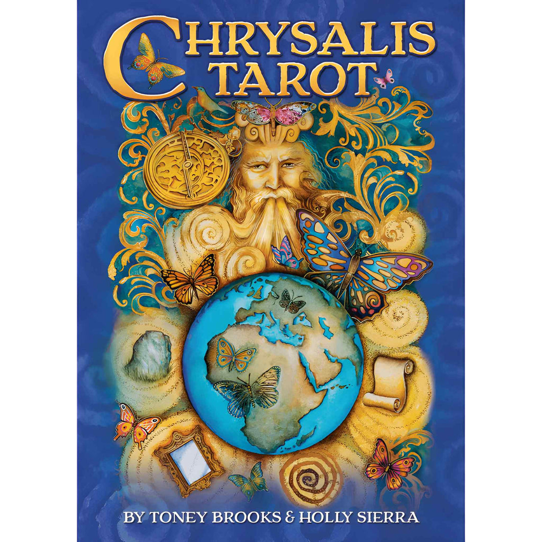 Chrysalis Tarot Companion Book by Toney Brooks & Holly Sierra - Down To Earth