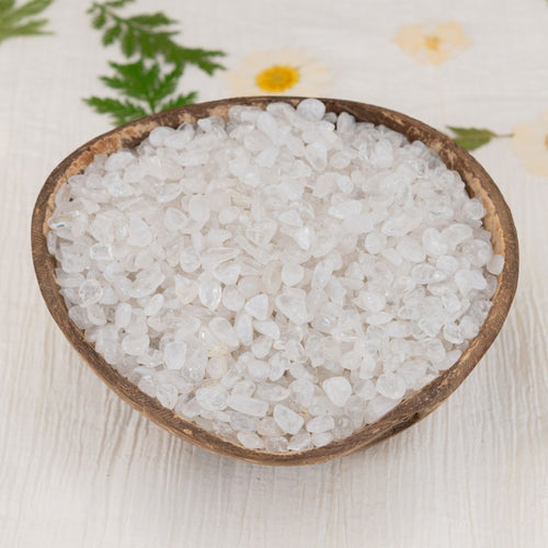 Clear Quartz Crystal Chips - Down To Earth