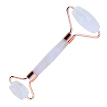 Load image into Gallery viewer, Clear Quartz Crystal Facial Roller - Down To Earth
