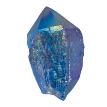 Load image into Gallery viewer, Cobalt Aura Quartz Point 1ct on a white background - Down To Earth
