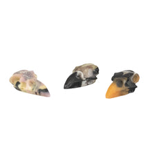 Load image into Gallery viewer, Resin Crow Skull group photo on a white background - Down To Earth
