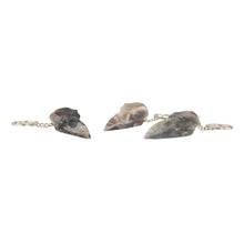 Load image into Gallery viewer, Resin Crow Skull Keychain group photo on a white background - Down To Earth
