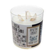 Crystal Intention Candle Positive Energy - Down To Earth