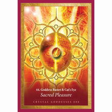 Load image into Gallery viewer, Crystal Mandala Crystal Sacred Pleasure Oracle Card - Down To Earth
