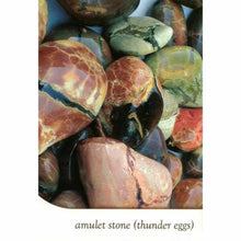 Load image into Gallery viewer, Crystal Oracle Amulet Stone Card - Down To Earth
