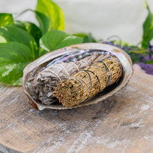 Load image into Gallery viewer, Spiritual Balance Deluxe Set side angle  on a wooden surface - Down to Earth
