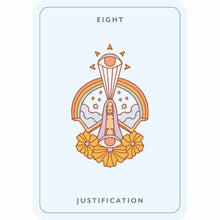 Load image into Gallery viewer, Divine Intuition Justification Oracle Card - Down To Earth
