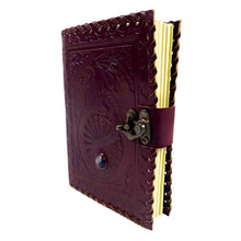 Load image into Gallery viewer, Dragon Leather Journal with Lock - Down To Earth
