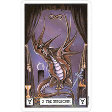 Load image into Gallery viewer, Dragon Tarot Deck The Magician Tarot Card - Down To Earth
