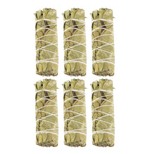 Load image into Gallery viewer, Eucalyptus Smudge Stick 6ct on a white background - Down To Earth

