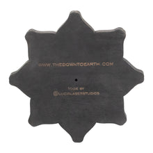 Load image into Gallery viewer, Evil Eye Upright Incense Holder back facing displayed on a white background - Down To Earth
