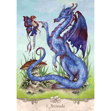 Load image into Gallery viewer, Fairy Wisdom Oracle Deck Attitude Card - Down To Earth
