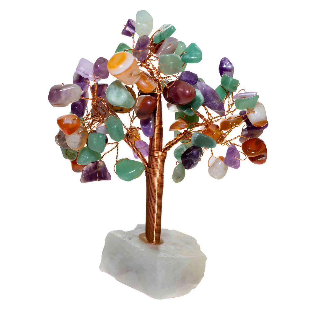 Feng Shui Mixed Stone Lucky Tree
